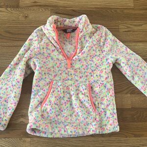 Lands End Girls pullover multi color size Small 6-7